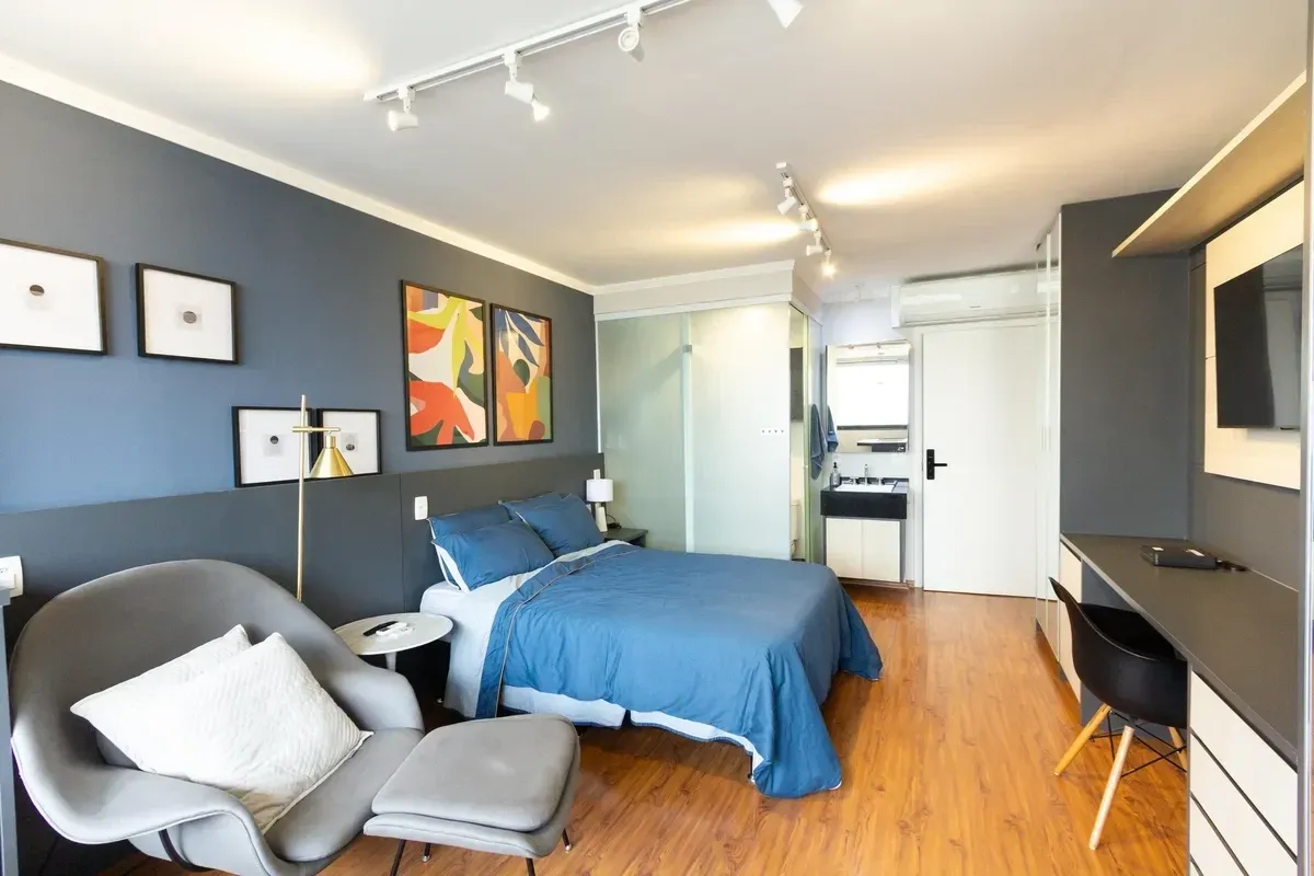 studio 1 quartos na Vila Olímpia, São Paulo - Foto 6